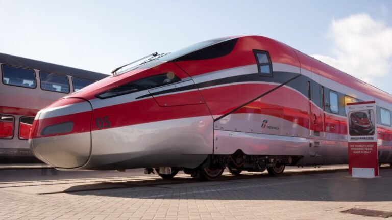 Frecciarossa 1000 high-speed train in Italy
