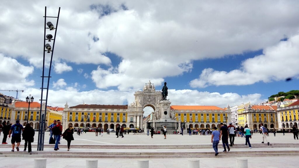 Praça do Comércio in Lisbon, Portugal