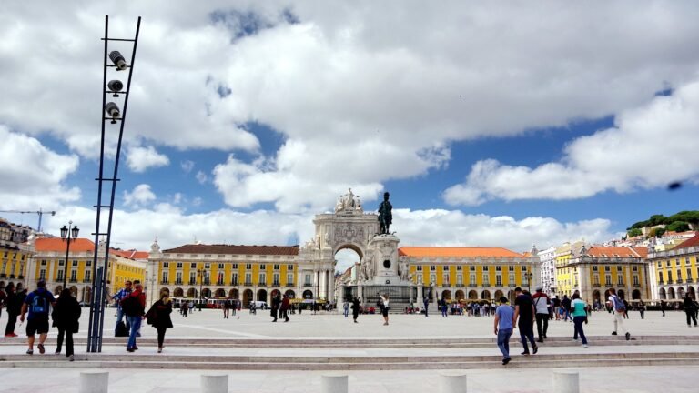 Praça do Comércio in Lisbon, Portugal