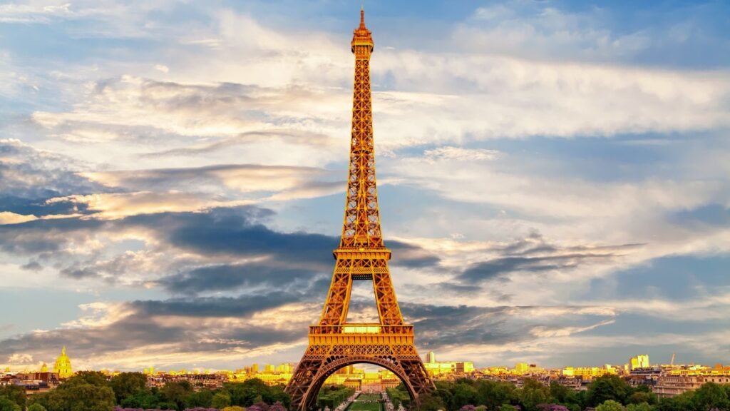 Eiffel Tower in Paris, France