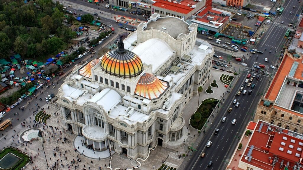 Palacio de Bellas Artes in Mexico City, Mexico